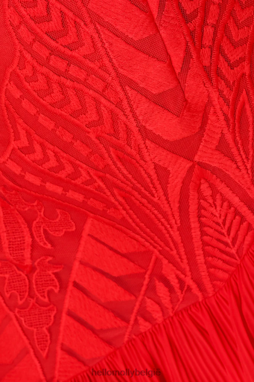 kleding Hello Molly weelderige droomjurk rood XR2L7000