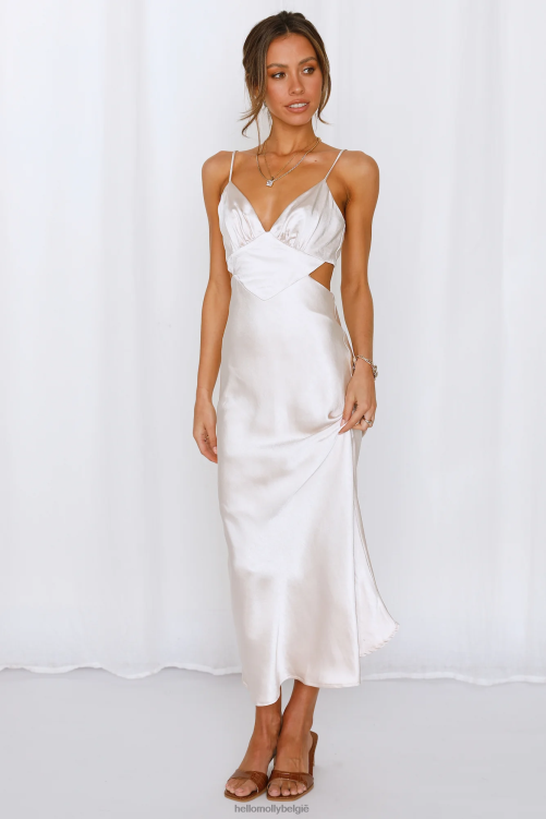 kleding Hello Molly bedankt, ik heb het midi-jurk champagne gekocht XR2L6951