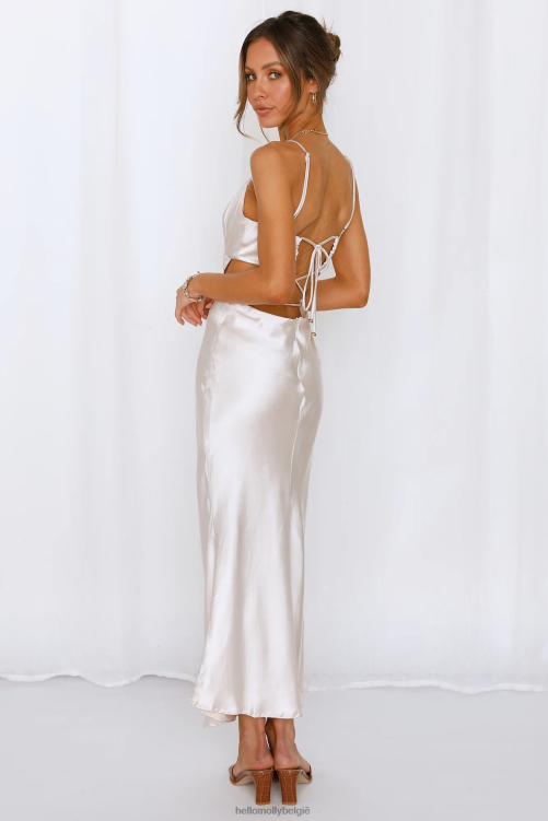 kleding Hello Molly bedankt, ik heb het midi-jurk champagne gekocht XR2L6951