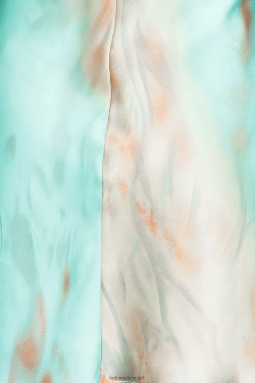 kleding Hello Molly disco diva jurkje oranje XR2L6955