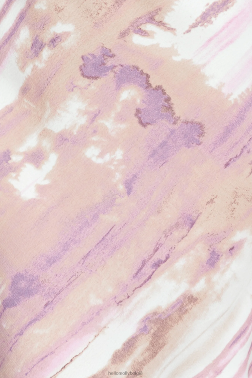 kleding Hello Molly zwaai met mij mee, jurk paars XR2L6950