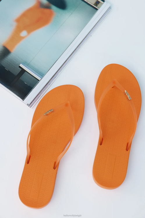 schoenen Hello Molly Melissa Sun Venice teenslippers oranje XR2L9989