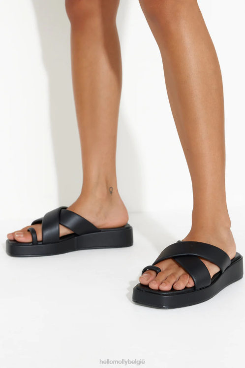 schoenen Hello Molly billini callen slide zwart XR2L9973