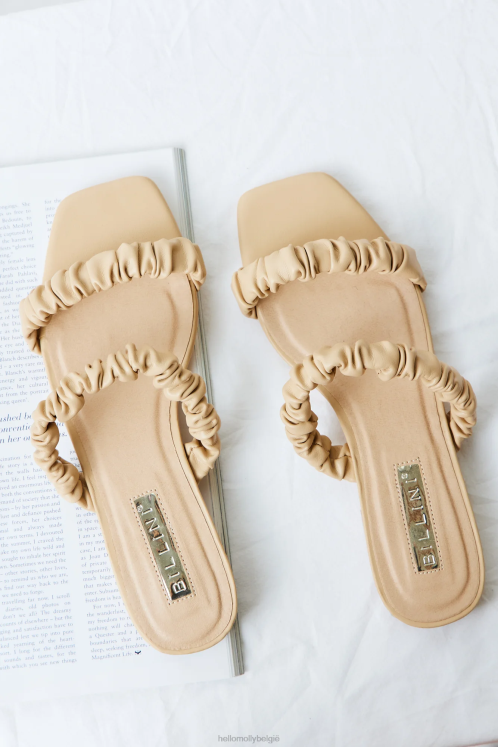 schoenen Hello Molly billini monique glijdt zandsteen XR2L10005