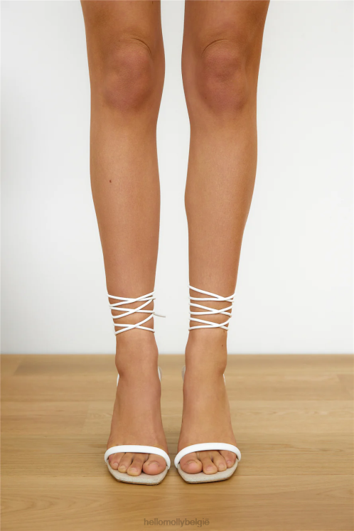 schoenen Hello Molly billini payson hakken wit-tarwe linnen XR2L9895