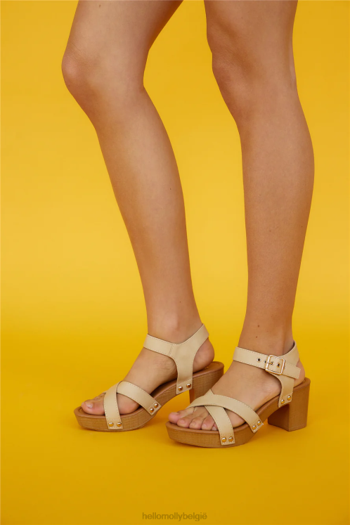schoenen Hello Molly verali lulu klompen nude softee XR2L9898