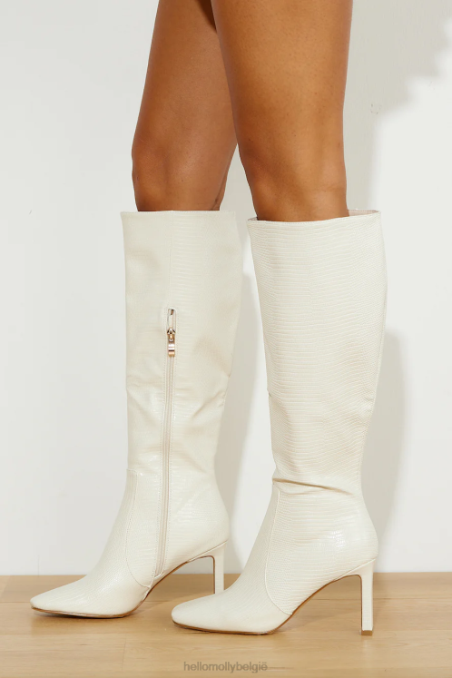 schoenen Hello Molly billini mei laarzen ivoorkleurige schaal XR2L10021