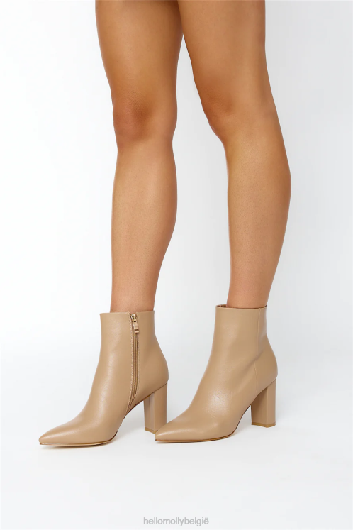 schoenen Hello Molly billini stazie laarzen donker klei XR2L10024