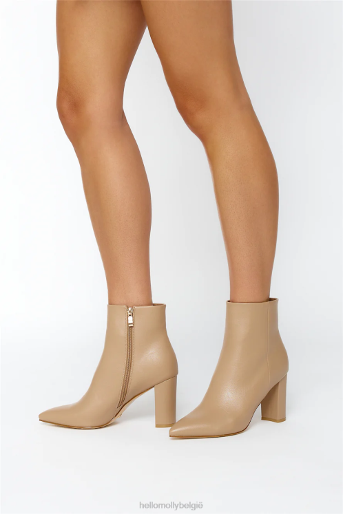 schoenen Hello Molly billini stazie laarzen donker klei XR2L10024