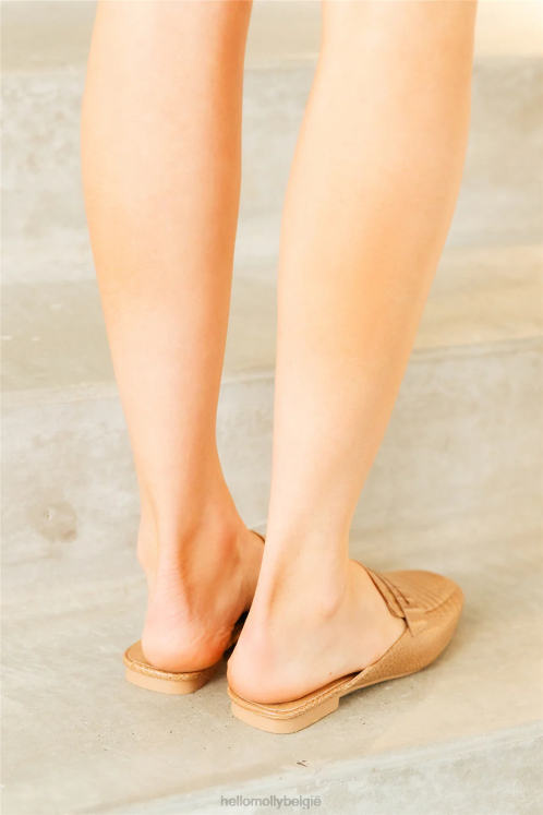 schoenen Hello Molly billini havanna loafer koffie krokodil XR2L9985