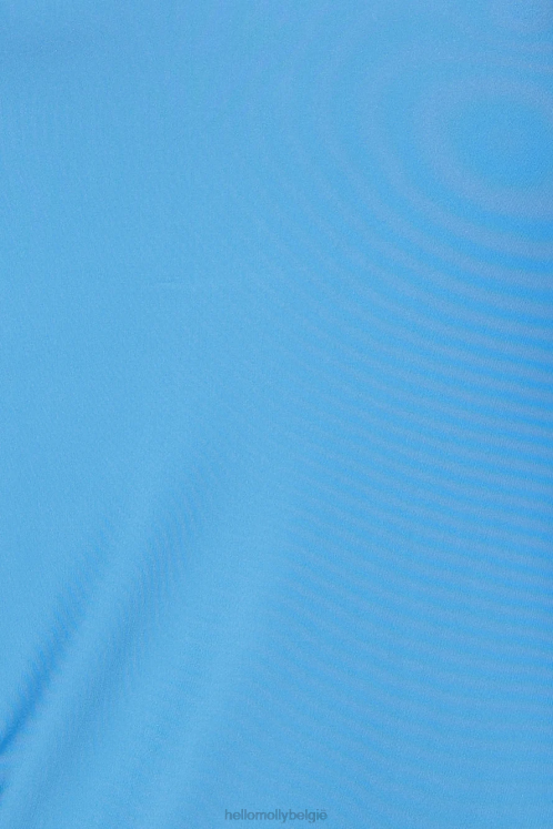 kleding Hello Molly klaar voor goss crop top blauw XR2L8760