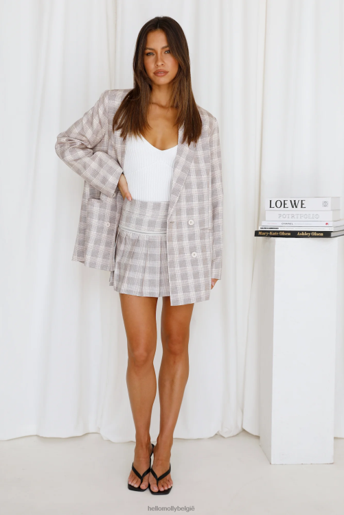 kleding Hello Molly leeuwin wyoming blazer beige XR2L7010