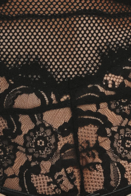 kleding Hello Molly voorbij bodysuit zwart XR2L8573