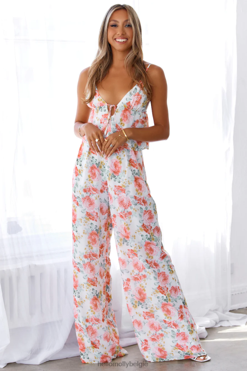 kleding Hello Molly amaryllis hart top bloemen XR2L8600