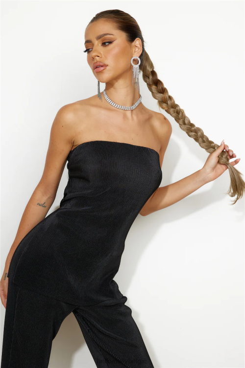 kleding Hello Molly cover meisjestop zwart XR2L8609