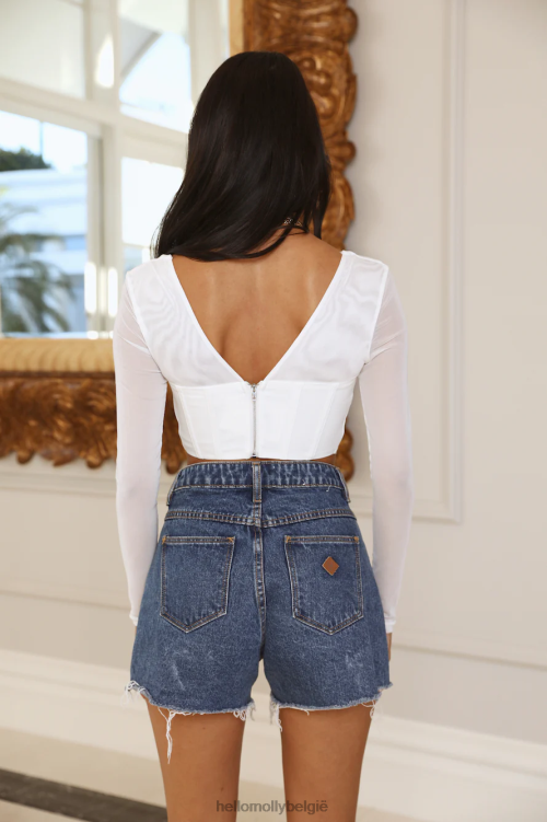 kleding Hello Molly hou van mijn regeergewas wit XR2L8554