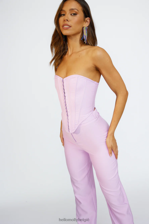 kleding Hello Molly verlangend naar ons gewas lila XR2L8576