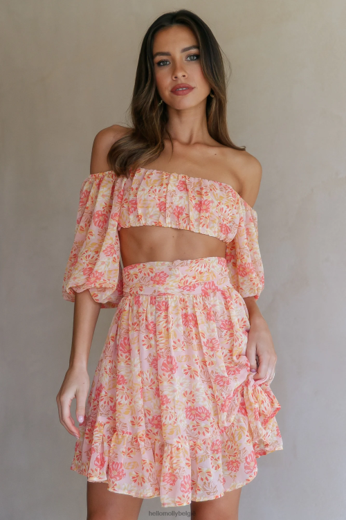 kleding Hello Molly Kitty Love gewas bloemen XR2L8409