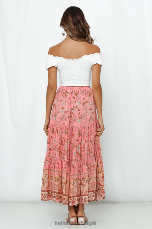 kleding Hello Molly Mary in tegendeel crop top wit XR2L7950