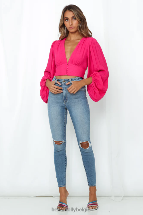 kleding Hello Molly agyness top roze XR2L8306