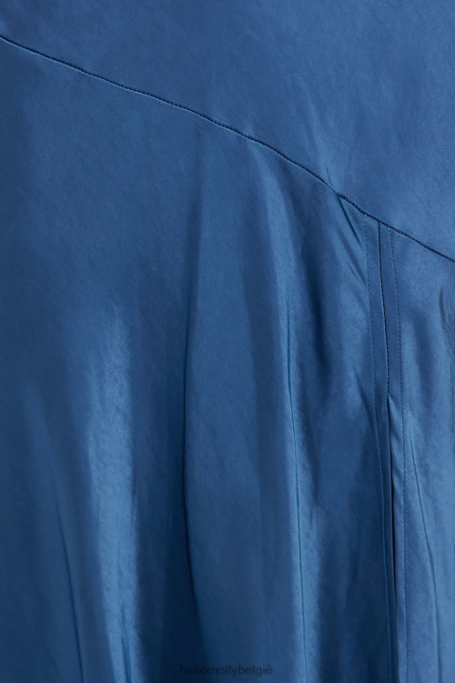 kleding Hello Molly best geklede crop top marineblauw XR2L8146