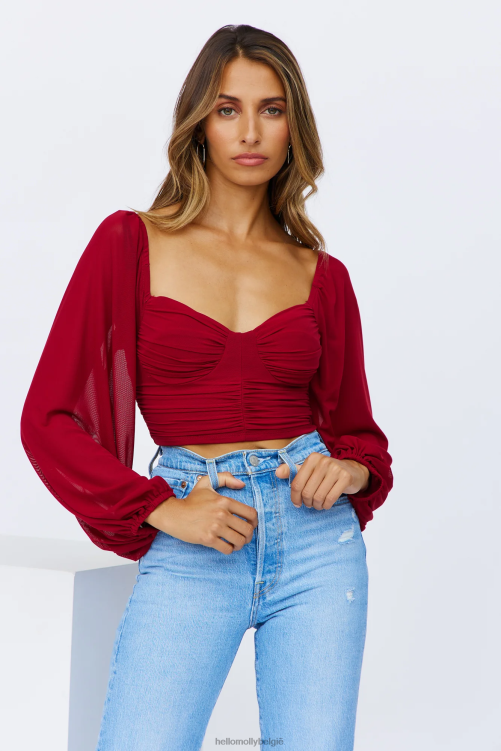 kleding Hello Molly betoverende hymnen oogstwijn XR2L8432