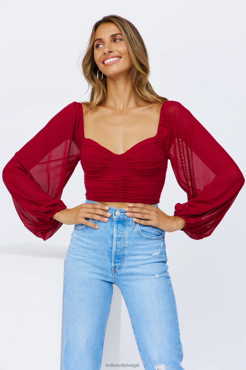 kleding Hello Molly betoverende hymnen oogstwijn XR2L8432