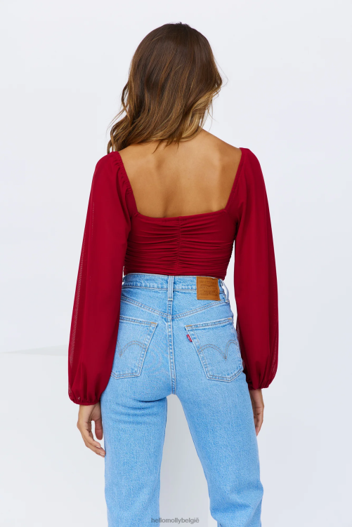 kleding Hello Molly betoverende hymnen oogstwijn XR2L8432