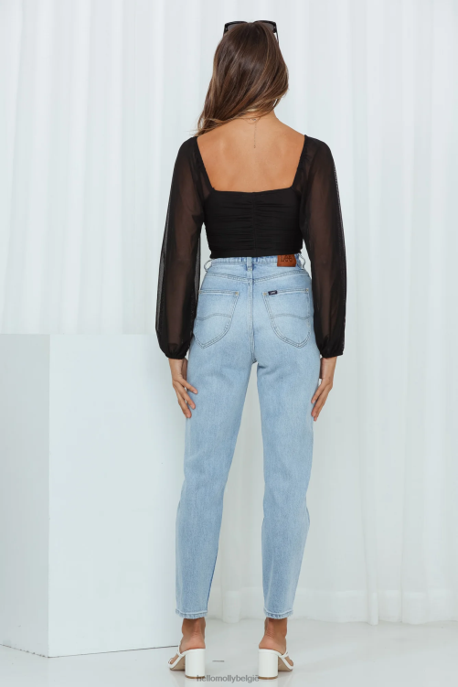 kleding Hello Molly betoverende hymnen worden zwart XR2L8414