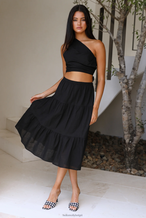 kleding Hello Molly blijf in mijn gedachten, zwart ingesteld XR2L8395