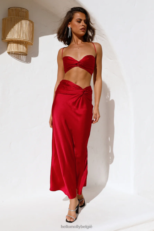 kleding Hello Molly blijf leven grote krop rood XR2L8140