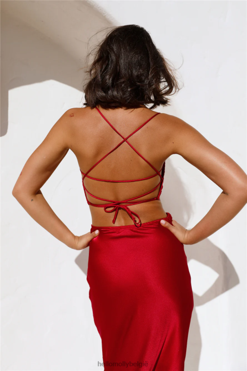 kleding Hello Molly blijf leven grote krop rood XR2L8140