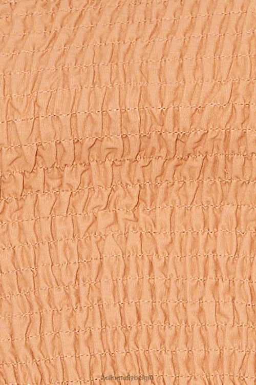 kleding Hello Molly coole meid zoals ik crop top oranje XR2L8057