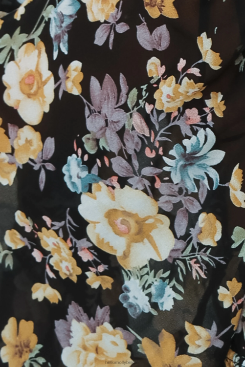 kleding Hello Molly crop top zonder doornen zwart XR2L8337