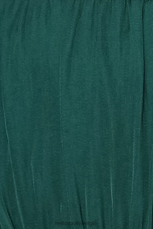 kleding Hello Molly danste tot vier crop top bosgroen XR2L8345