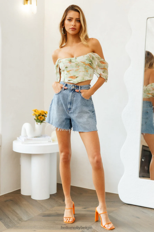 kleding Hello Molly droomlandschap gewas groen XR2L8194