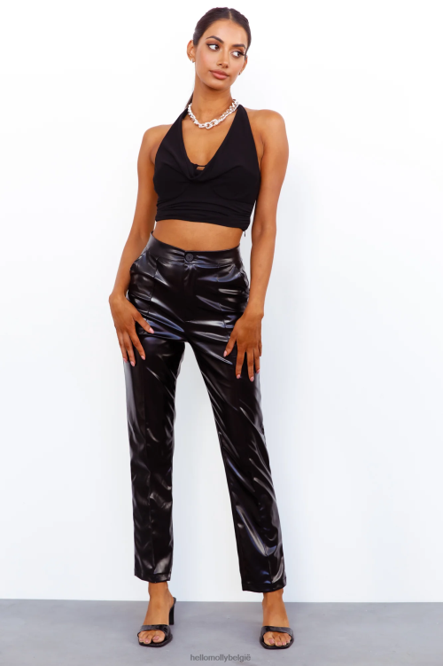 kleding Hello Molly een meevaller, crop zwart XR2L8413