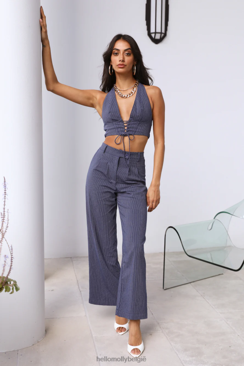 kleding Hello Molly eeuwig gewas blauw XR2L8112