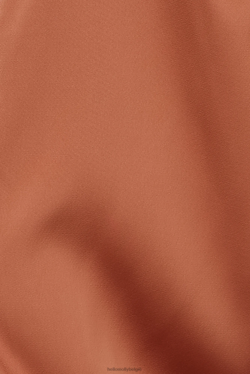 kleding Hello Molly gevangen schatje crop top brons XR2L8446