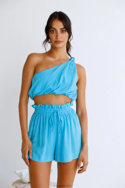 kleding Hello Molly hart praten gewas blauw XR2L8278