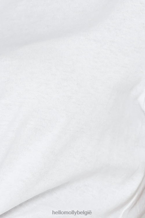 kleding Hello Molly hou van als een gek T-shirt wit XR2L8449
