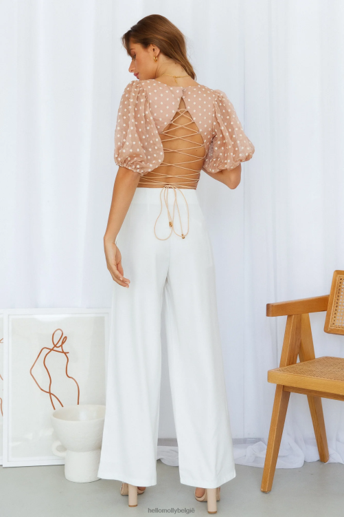 kleding Hello Molly in een mokka-veldgewas XR2L8347