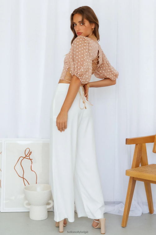 kleding Hello Molly in een mokka-veldgewas XR2L8347