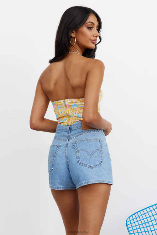 kleding Hello Molly jachttocht crop geel XR2L8296