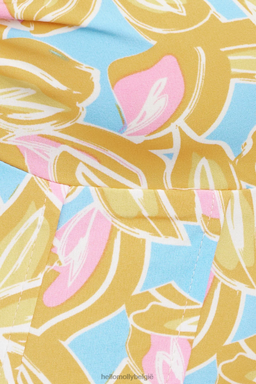 kleding Hello Molly jachttocht crop geel XR2L8296