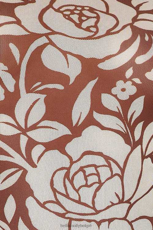 kleding Hello Molly klaar doel slagen top bruin XR2L8499