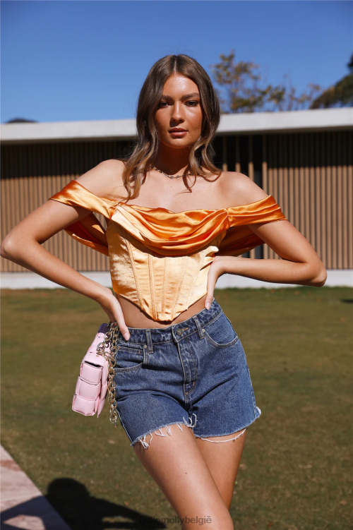 kleding Hello Molly koningin bedrijfsgewas mango XR2L8288