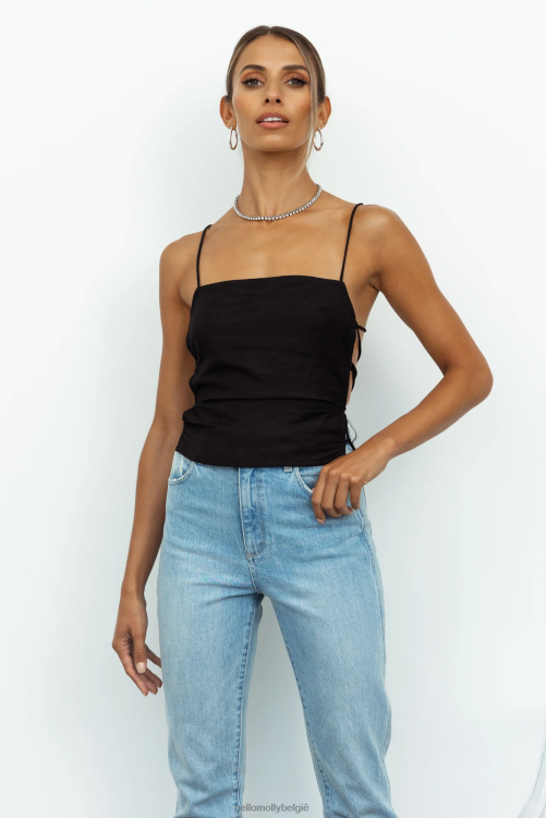 kleding Hello Molly leeuwin avaris stropdastop zwart XR2L8438