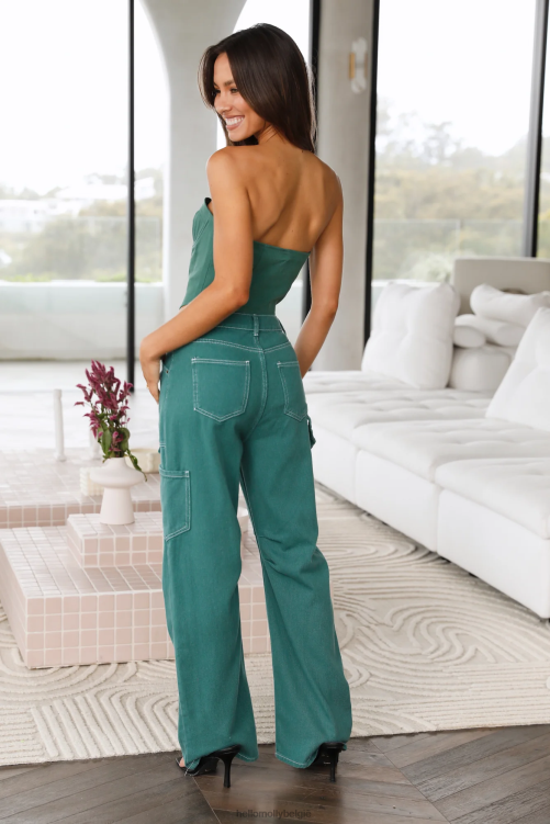 kleding Hello Molly leeuwin eastgate korset groen XR2L8377