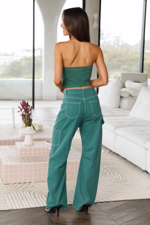 kleding Hello Molly leeuwin eastgate korset groen XR2L8377